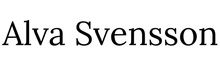 Alva Svensson